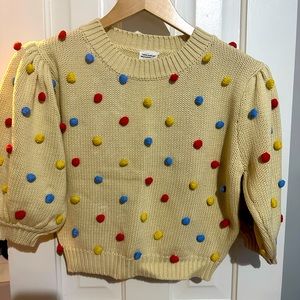 Fashion Brand Company Clown Knit Top